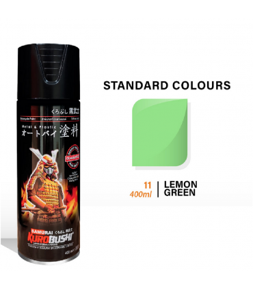 Samurai 11 Lemon Green Gloss Standard Spray Paint - 400mL