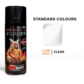 Samurai 1/128 Clear Gloss Standard Spray Paint - 400mL