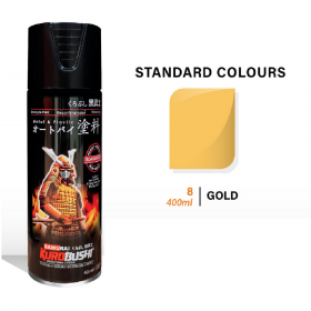 Samurai 8/123 Gold Standard Spray Paint - 400mL