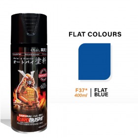 Samurai F37 Flat Blue Spray Paint - 400mL