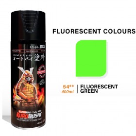 Samurai 54 Fluorescent Green Spray Paint