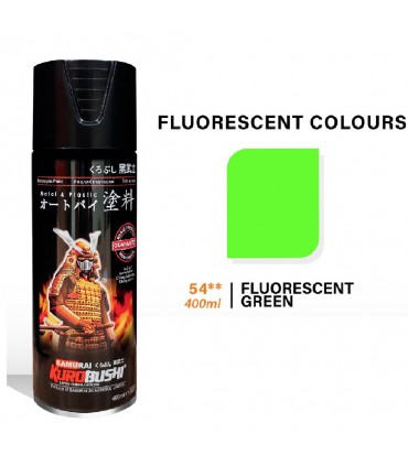 Samurai 54 Fluorescent Green Spray Paint