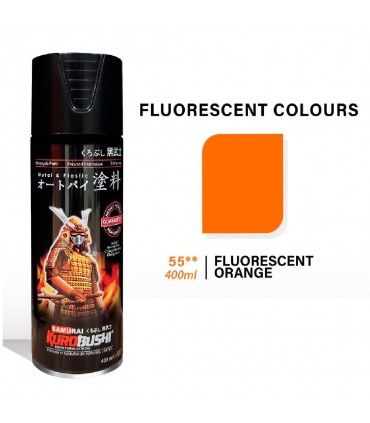 Samurai 55 Fluorescent Orange Spray Paint