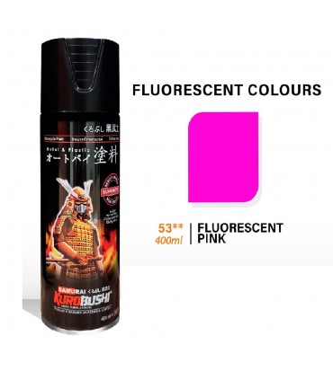 Samurai 53 Fluorescent Pink Spray Paint - 400mL