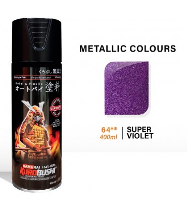 Samurai 64/1142 Super Violet Spray Paint