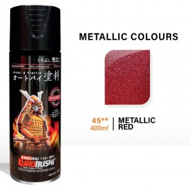 Samurai 45 Metallic Red Spray Paint