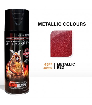 Samurai 45 Metallic Red Spray Paint