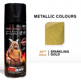 Samurai 40/1123 Sparkling Gold Metallic Spray Paint