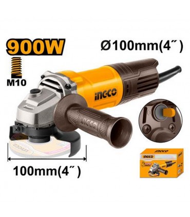Ingco AG900282 900W 100MM Diameter Angle Grinder