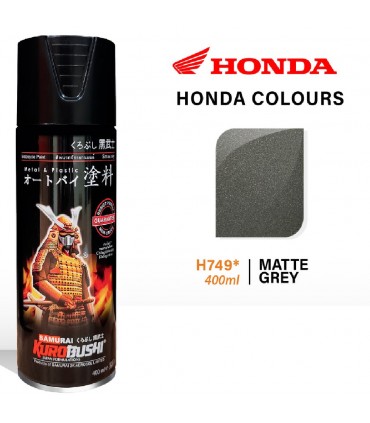 Samurai H749 Honda Matte Grey Spray Paint
