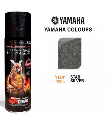 Samurai Y124 Yamaha Star Silver Spray Paint