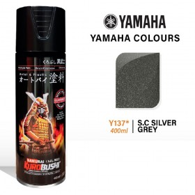 Samurai Y137 Yamaha Silver Grey Spray Paint