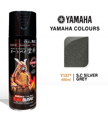 Samurai Y137 Yamaha Silver Grey Spray Paint