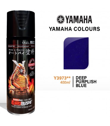 Samurai Y3973 Yamaha Deep Purplish Blue Spray Paint