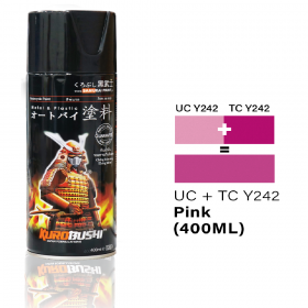 Samurai UCY242 + TCY242 Yamaha Pink 2 Coat Spray Paint