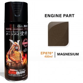Samurai EP876 Magnesium Spray Paint