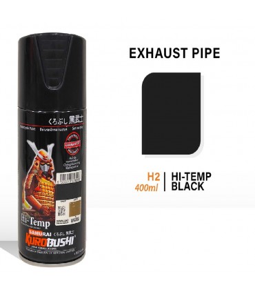 Samurai HI-TEMP Black Spray Paint
