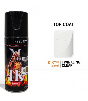 Samurai 1K Top Coat Spray Paint  K1K / K1KT