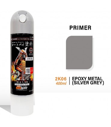 Samurai 2K06 Epoxy Metal Primer (Silver Grey)