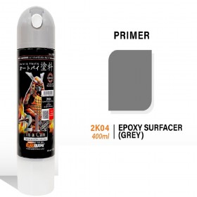 Samurai 2K04 Epoxy Plastic Surfacer Primer Spray Paint