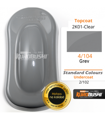 Samurai 4/104 Grey Standard Spray Paint - 400mL