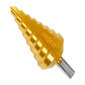 Ingco AKSDS10453 10-45mm HSS 4341 Step Drill Bit