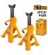 Ingco HJS0201 250 - 380mm Height 2 Tons Jack Stand - 2 Pieces