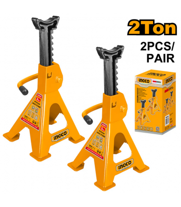 Ingco HJS0201 250 - 380mm Height 2 Tons Jack Stand - 2 Pieces