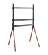 Titan SGB105B Studio TV Floor Stand with Snap Lock Design and Cable Management
