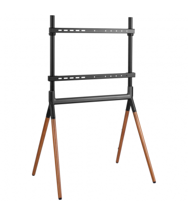 Titan SGB105B Studio TV Floor Stand with Snap Lock Design and Cable Management