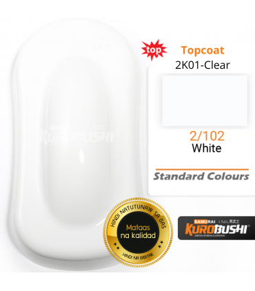 Samurai 2/102 White Gloss Standard Spray Paint - 400mL