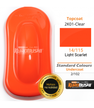 Samurai 14/115 Light Scarlet Gloss Standard Spray Paint - 400mL