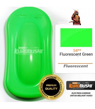 Samurai 54 Fluorescent Green Spray Paint