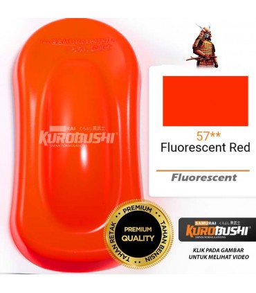 Samurai 57 Fluorescent Red Spray Paint