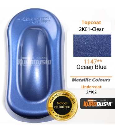 Samurai 80/1147 Ocean Blue Spray Paint