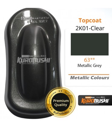 Samurai 63 Metallic Grey Spray Paint