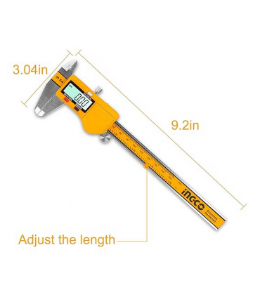 Ingco HDCD28150 150mm Digital Caliper With Dustproof