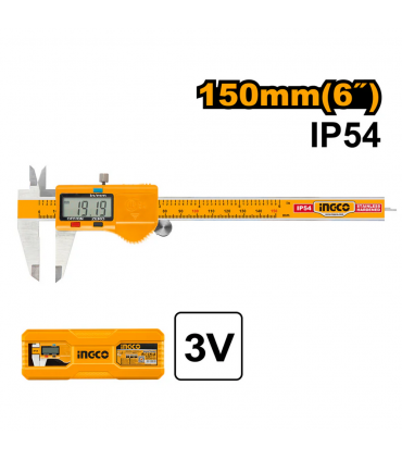 Ingco HDCD28150 150mm Digital Caliper With Dustproof