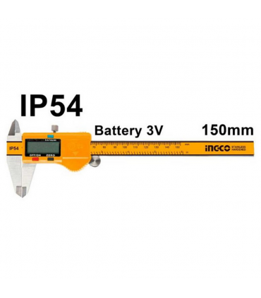 Ingco HDCD28150 150mm Digital Caliper With Dustproof