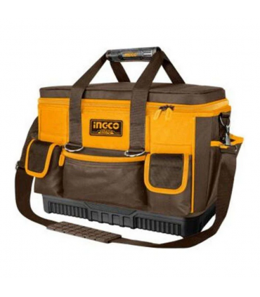 Ingco HTBG10 16" Heavy Duty Industrial Tool Bag with 25 Pockets