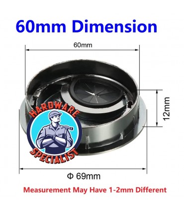 Metal Grommet Cover Computer Table Wire Cover