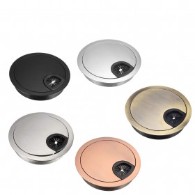 Metal Grommet Cover Computer Table Wire Cover