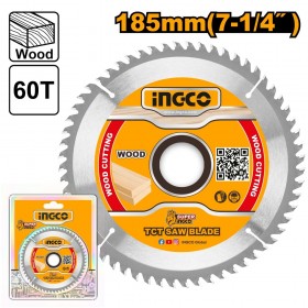 Ingco TSB118513 185mm Wood Cutting TCT Saw Blade
