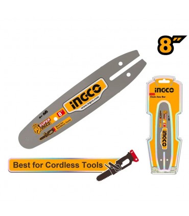 Ingco AGSB50801 8 Inch Durable Chain Saw Guide Bar