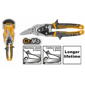 Ingco HTSN2610R 10 Inch Durable Right Cutting Tool Aviation Snip