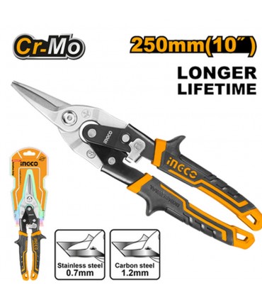 Ingco HTSN2610S 10 Inch Straight Cut Aviation Snip