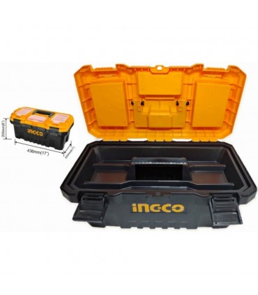 Ingco PBX1701 17 Inch Plastic Tool Box with Organiser