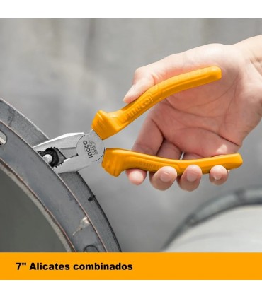 Ingco HKPS08311 6 Inch Durable Grip 3 PCS Pliers Set