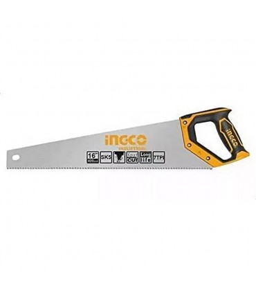 Ingco HHAS28400 16 Inch 7TPI Heat Treatment Teeth Hand Saw