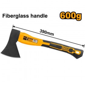 Ingco HAXS206001 390mm Durable Cutting Tool Fiberglass Handle Axe